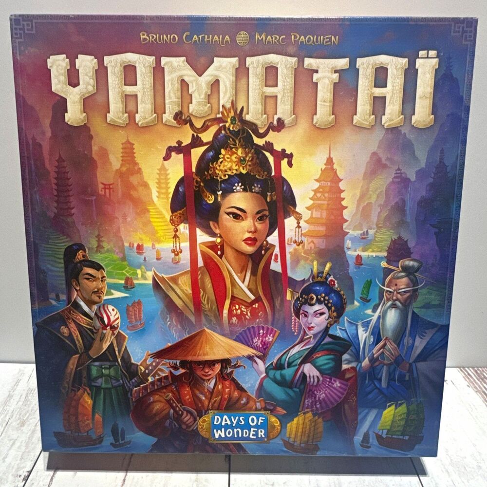 Days of Wonder Yamataï Strategy Board Game 2-4P Ages 13+ MPN 8621 Complete game